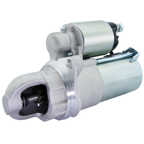 BDELI starter motor front view showing mount points and robust casing for reliable fit