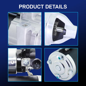 BDELI starter mounted in engine bay demonstrating direct-fit replacement convenience
