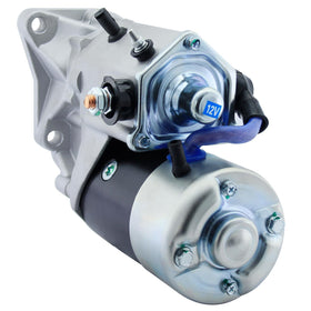 BDELI starter mounting flange detail highlighting secure bolt alignment benefit