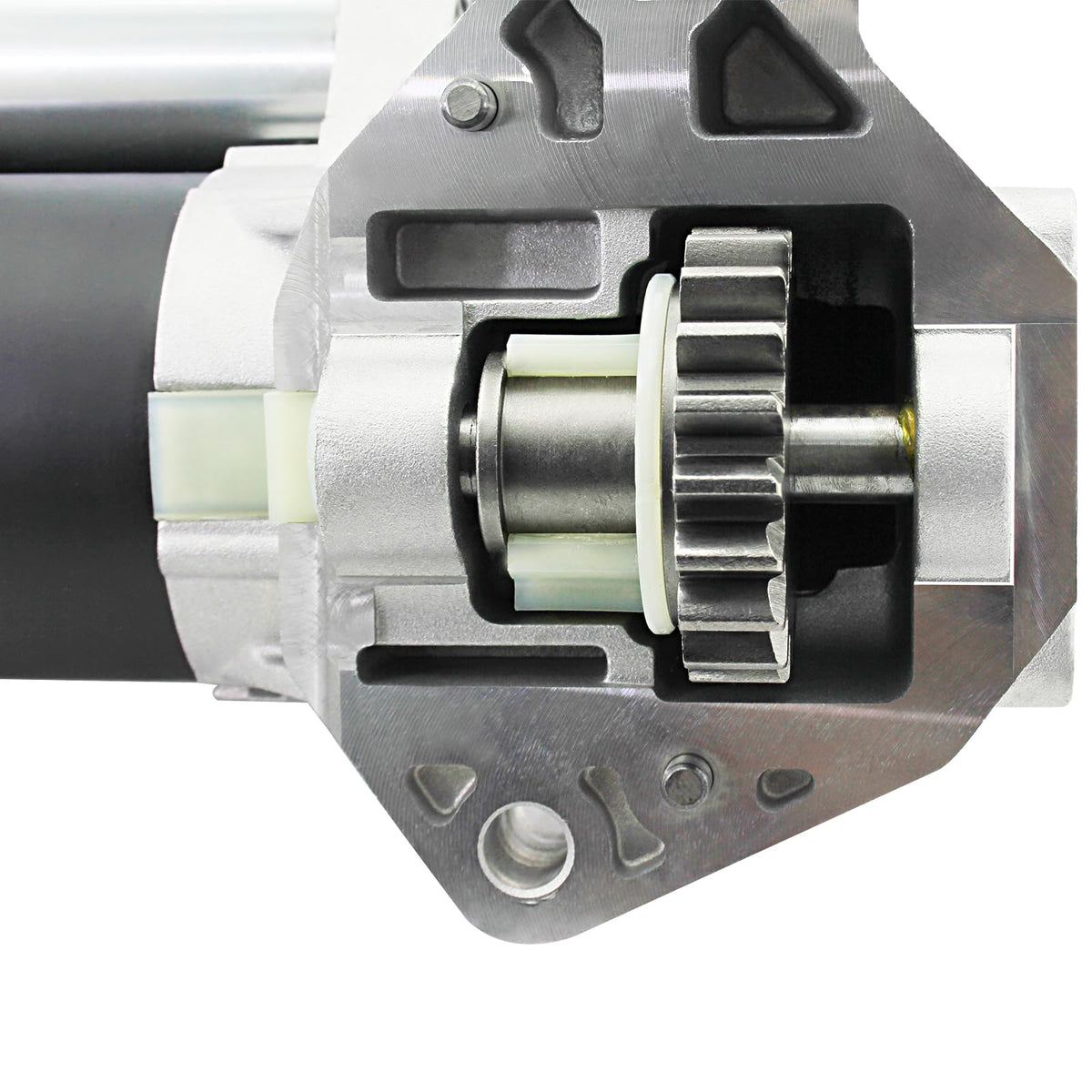 BDELI starter side label with model number and quality markings for verification