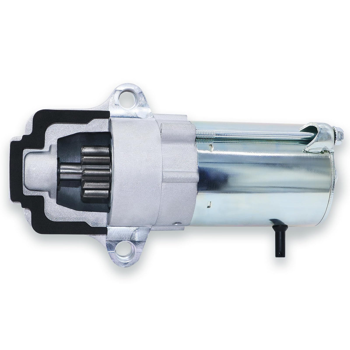 BDELI starter electrical connector detail for correct plug alignment and secure power