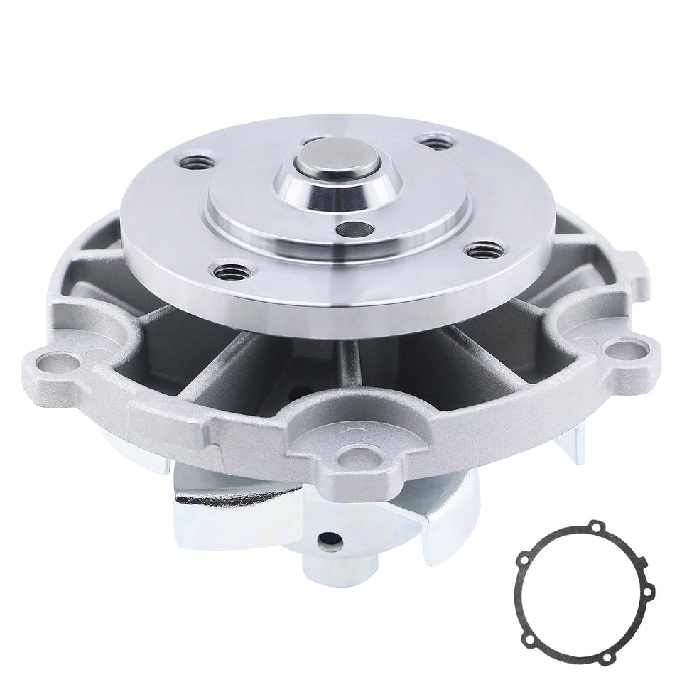BDELI water pump front assembly showing housing and impeller for durable flow