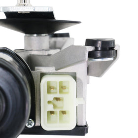 BDELI wiper motor casing texture highlighting durable construction and corrosion resistance