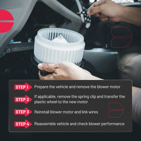 BDFHYK blower motor wiring plug angle showing connector compatibility and safety