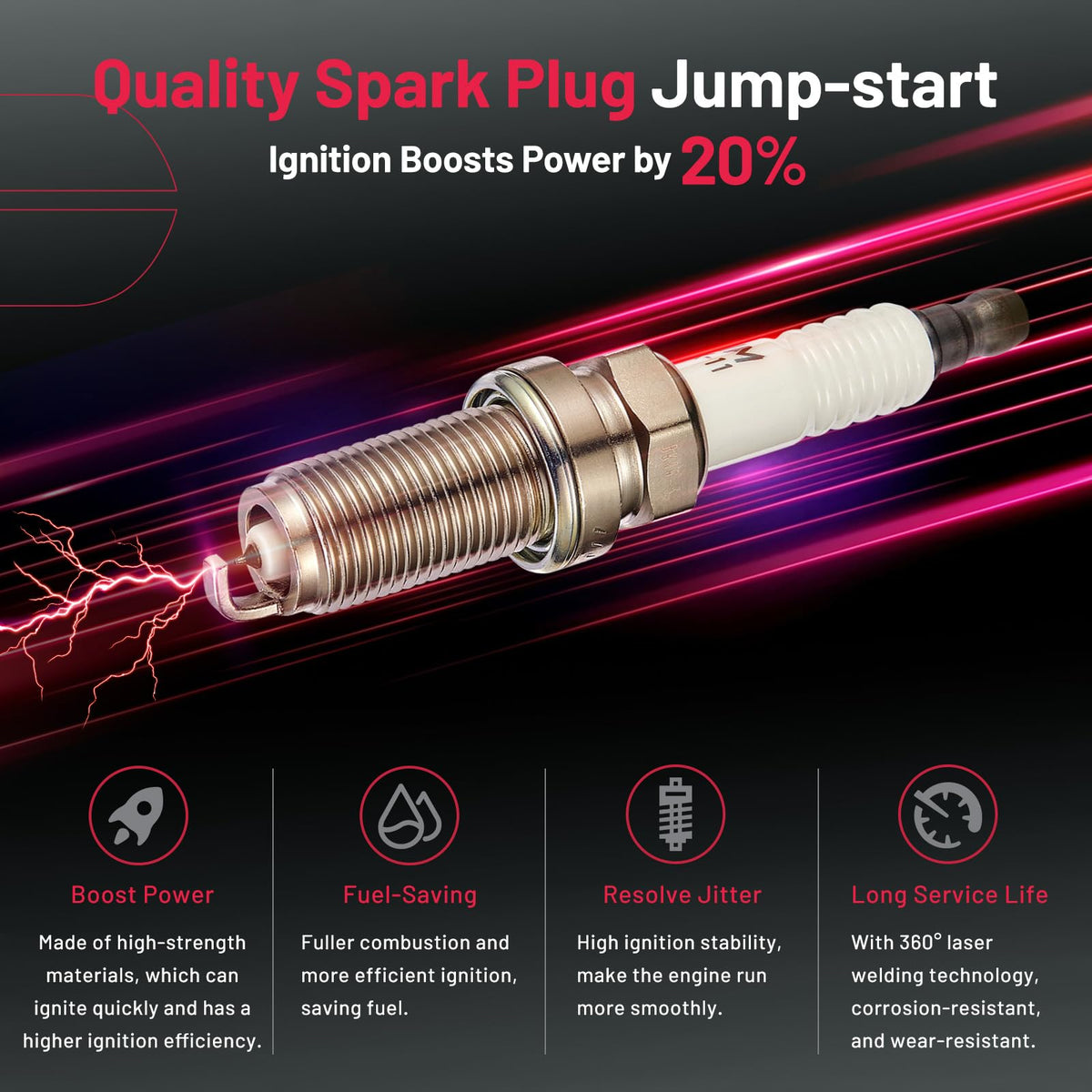 BDFHYK coil connector detail highlighting secure fitment and corrosion resistance