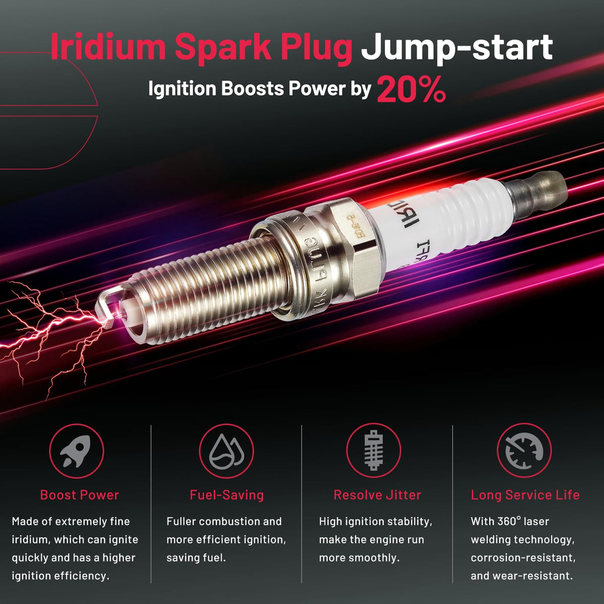 BDFHYK single coil installed in engine bay, improved reliability benefit