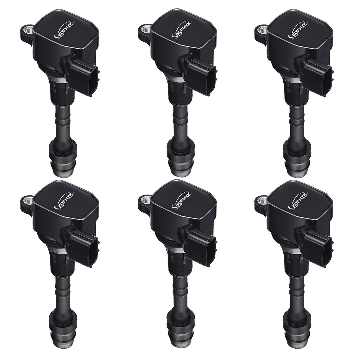 BDFHYK coil pack front view showing connectors and durable housing, improves reliability