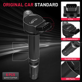 BDFHYK comparison of worn coil and new coil showing improved condition and performance