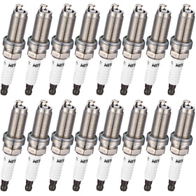 BDFHYK front packaging showing all 16 spark plugs and neat arrangement for easy identification and benefit