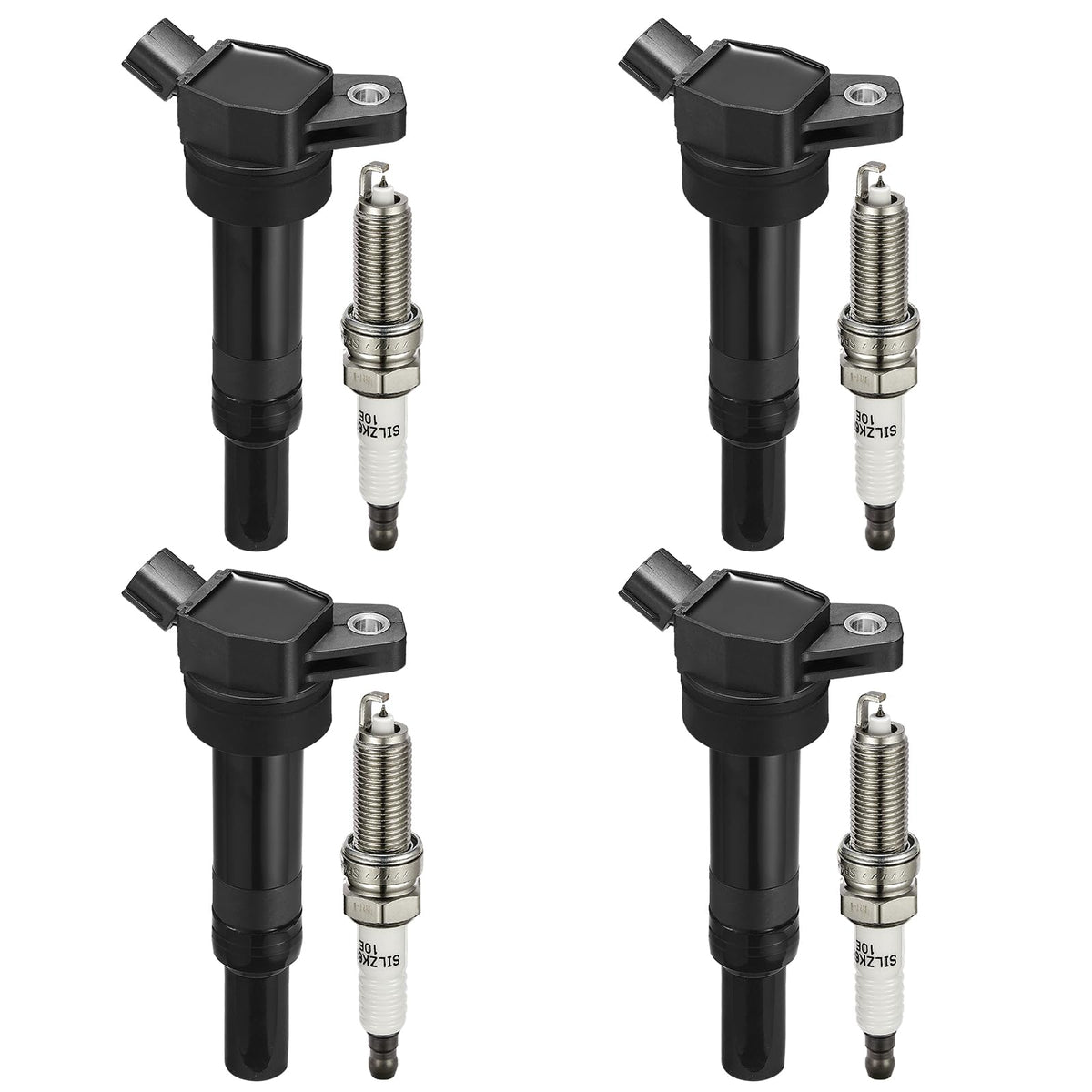 BDFHYK front packaging showing coil packs and spark plugs for reliable replacement
