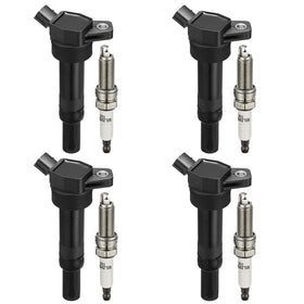 BDFHYK front packaging showing coil packs and spark plugs for reliable replacement