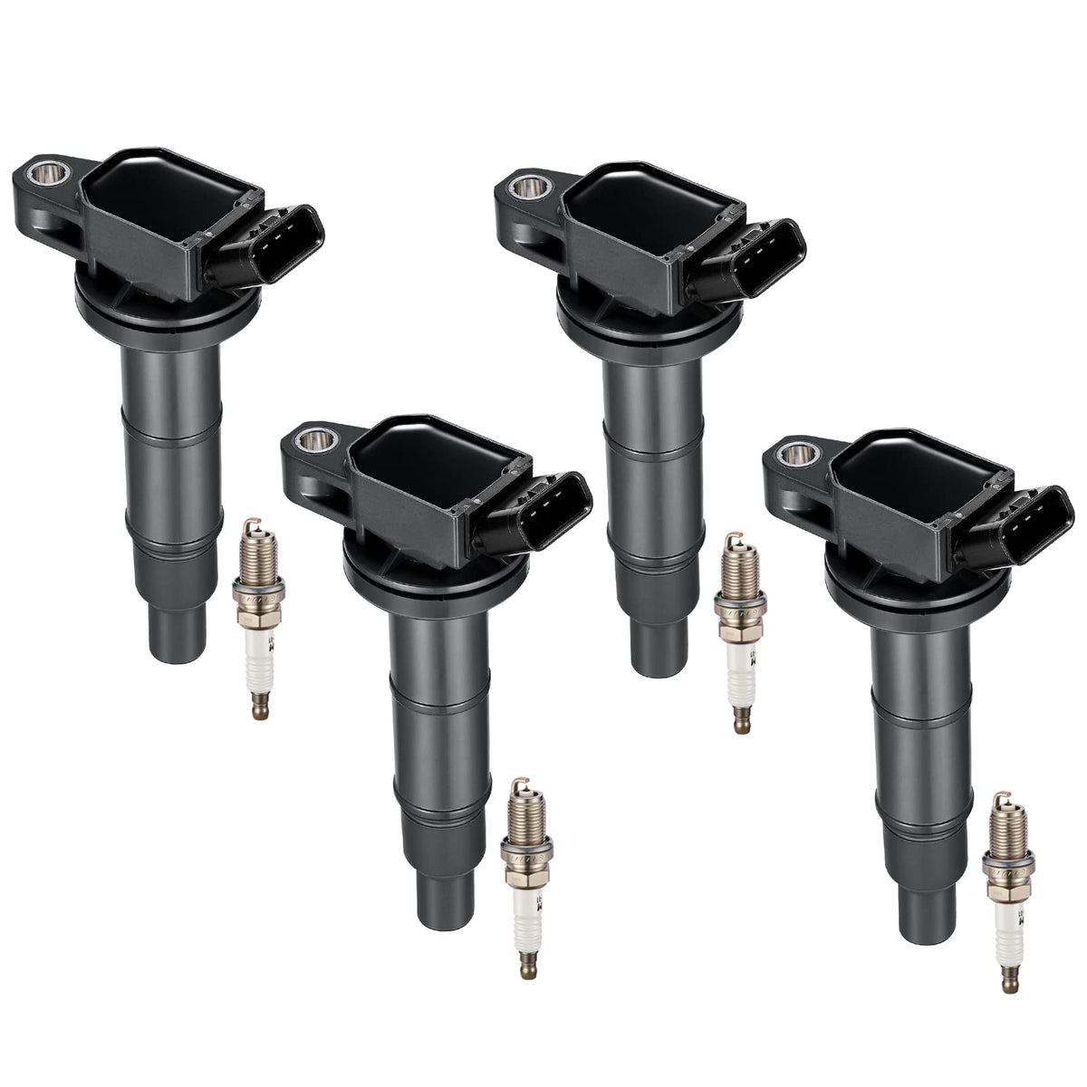 BDFHYK front packaging showing full coil and plug set, clear fitment info