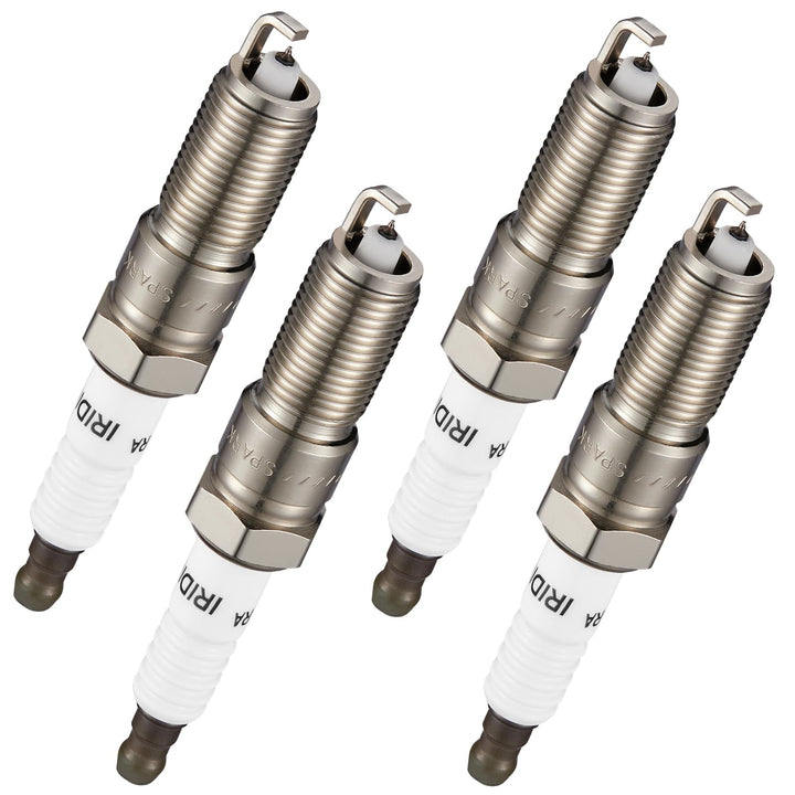BDFHYK front packaging showing four spark plugs and clear benefit of OEM-style replacement