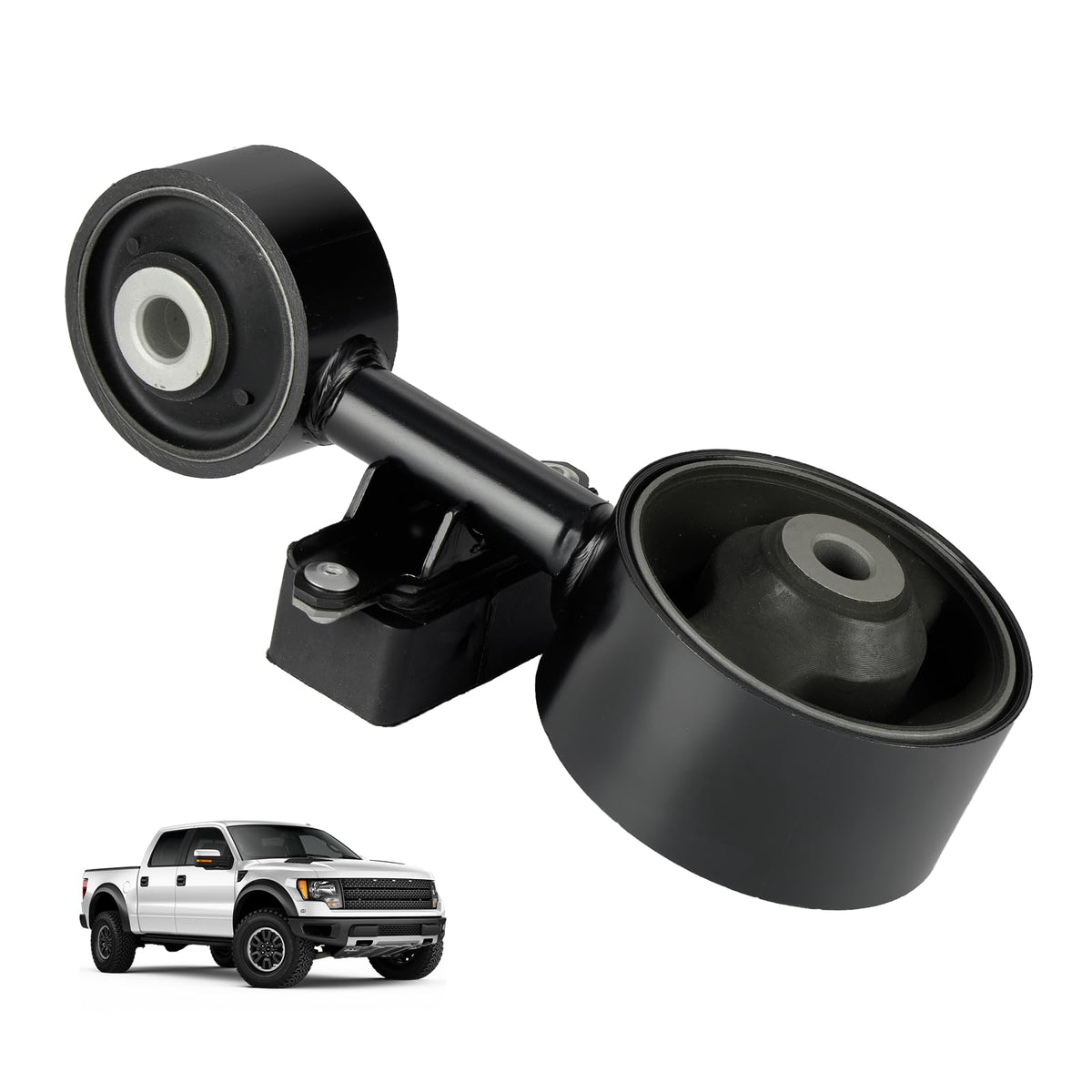 BDFHYK front torque strut mount in packaging showing ready-to-install benefits