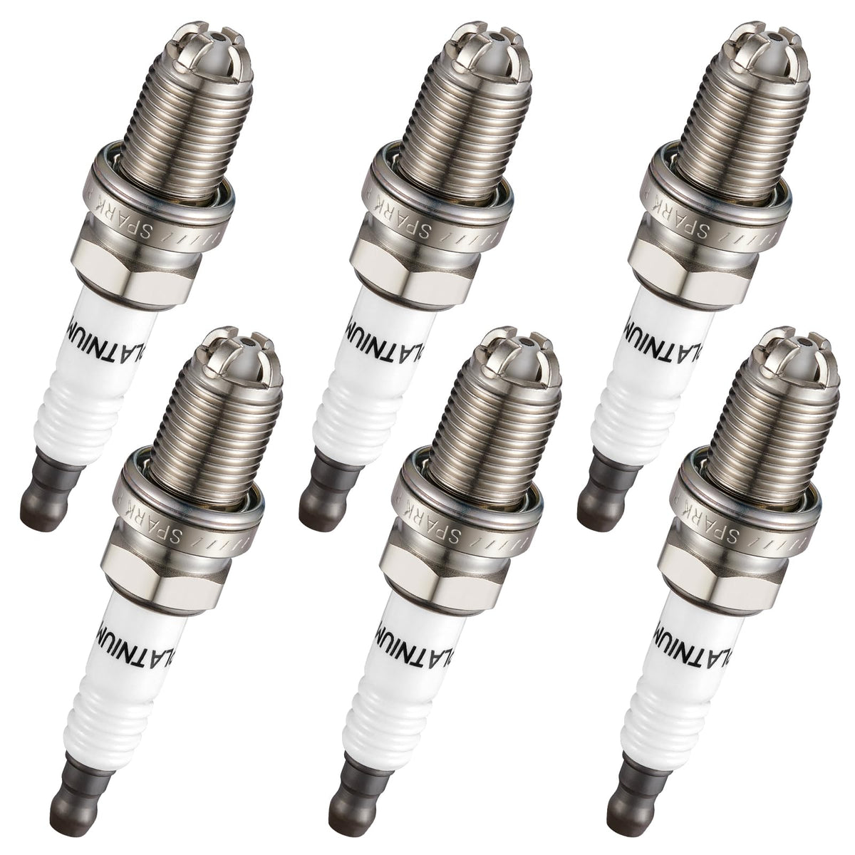 BDFHYK spark plugs front packaging showing set of six and part numbers for trust