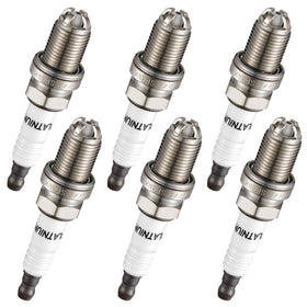 BDFHYK spark plugs front packaging showing set of six and part numbers for trust