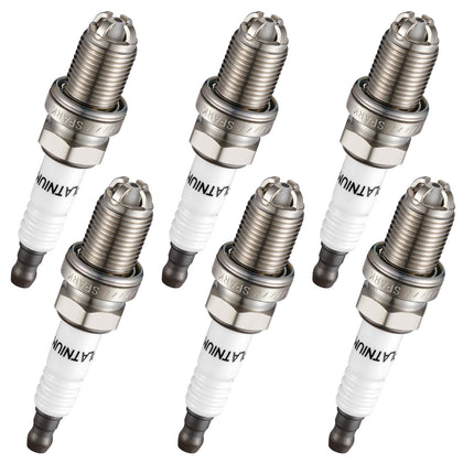 BDFHYK spark plugs front packaging showing set of six and part numbers for trust
