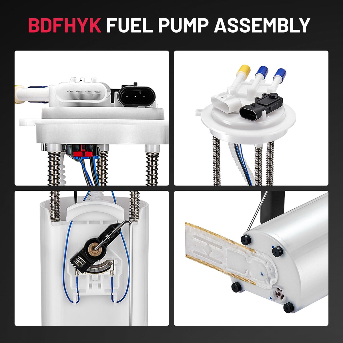 BDFHYK sending unit closeup highlighting accurate fuel level reporting