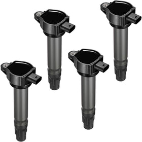 BDFHYK front view of four-coil pack showing fitment and compact design benefit