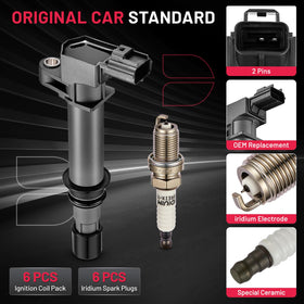 BDFHYK product label with OE cross-reference list, simplifies fitment verification