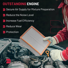 BDFHYK lifestyle shot Highlander on road illustrating reliable filtration performance