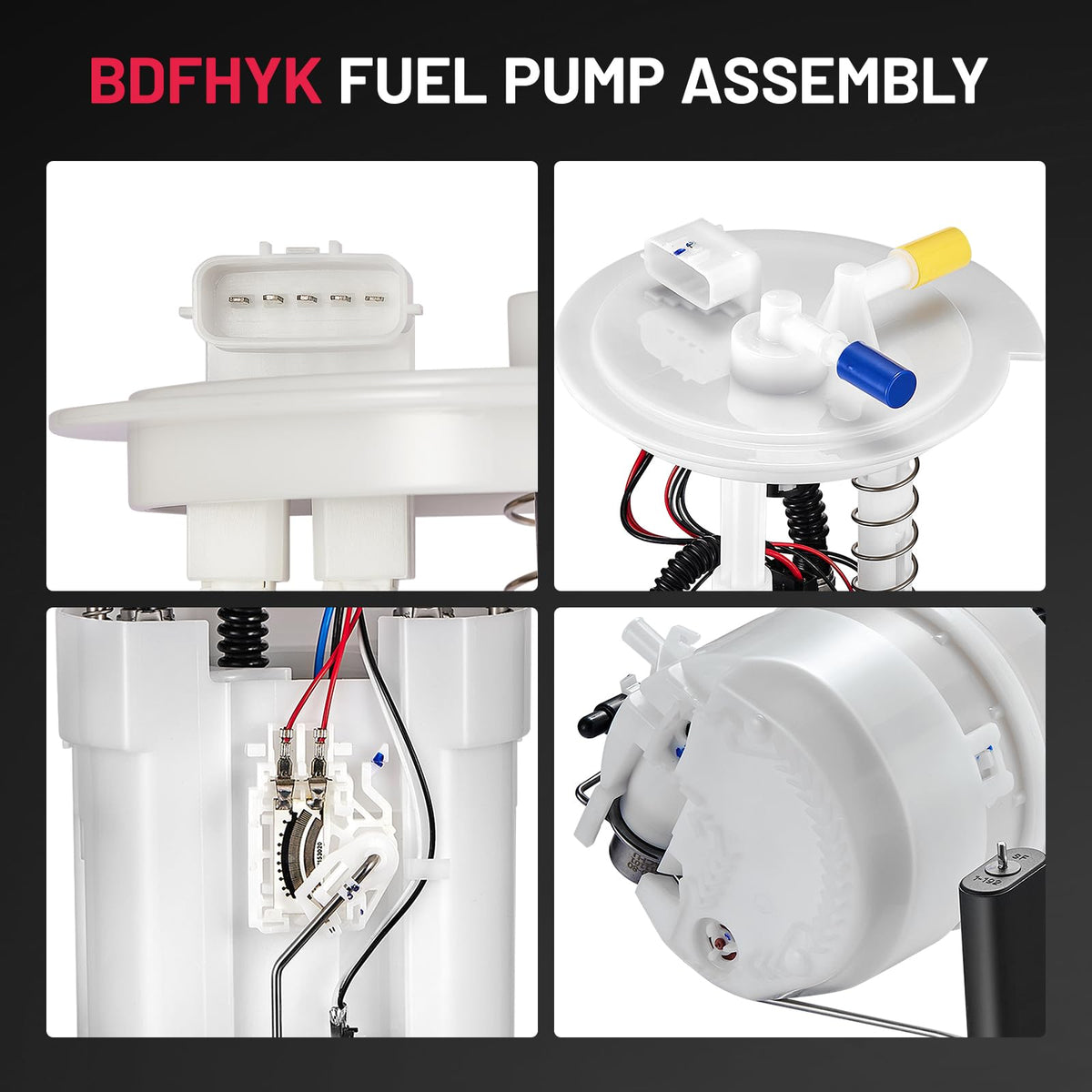 BDFHYK packaging and part label with interchange numbers for easy verification