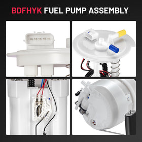 BDFHYK packaging and part label with interchange numbers for easy verification