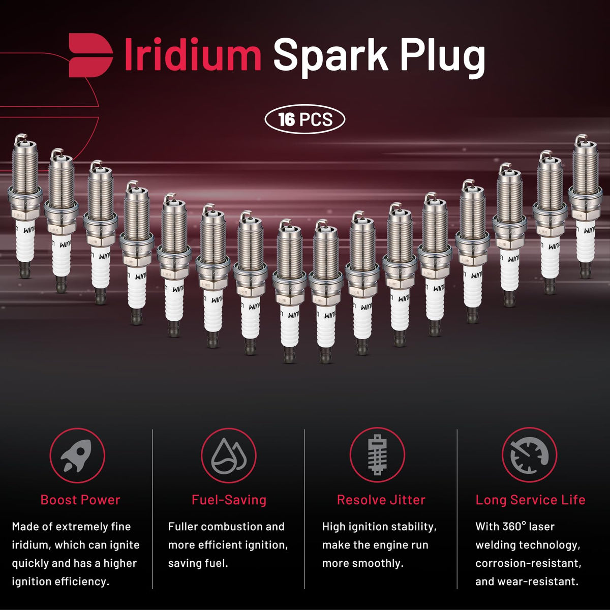 BDFHYK spark plugs installed in a Ram 1500 engine bay demonstrating correct fit and restored ignition consistency