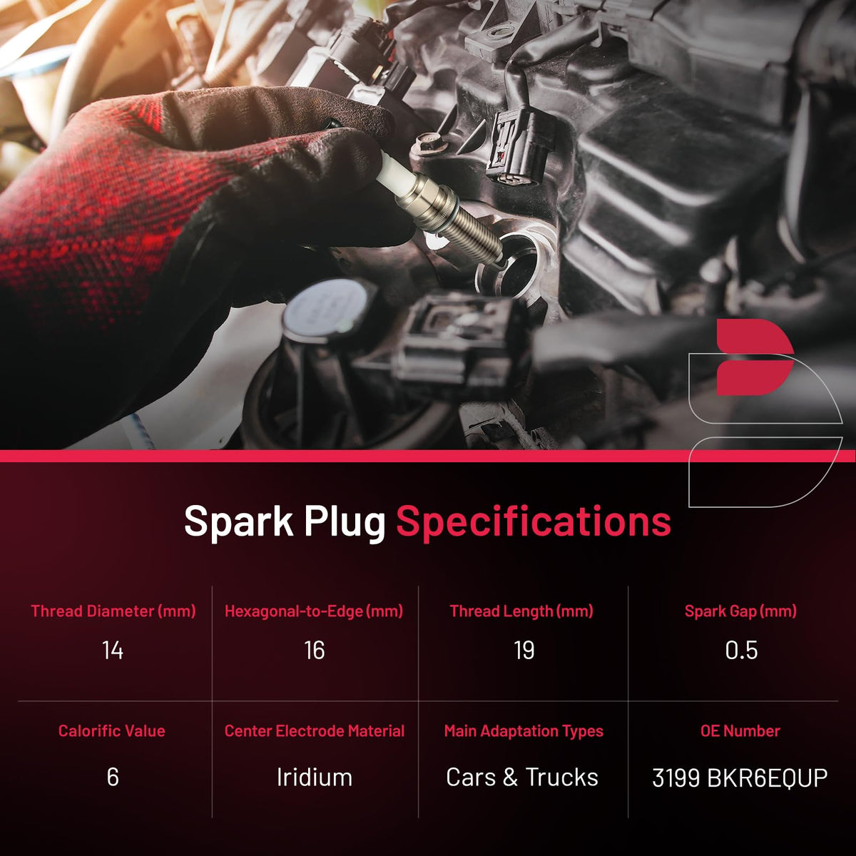 BDFHYK side profile revealing copper core for improved heat dissipation benefit