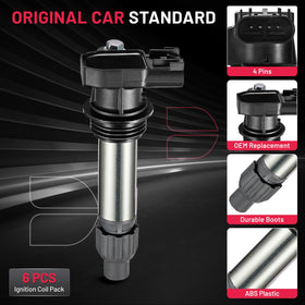 BDFHYK coil connected to spark plug showing secure connector benefit reliable electrical contact