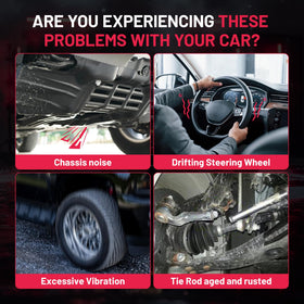 BDFHYK tie rod ends installed under vehicle restoring steering control