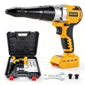 BDJHMP rivet gun front view showing compact design and quick handling benefit