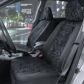 BDK close-up of matching headrest highlighting pattern continuity and polish