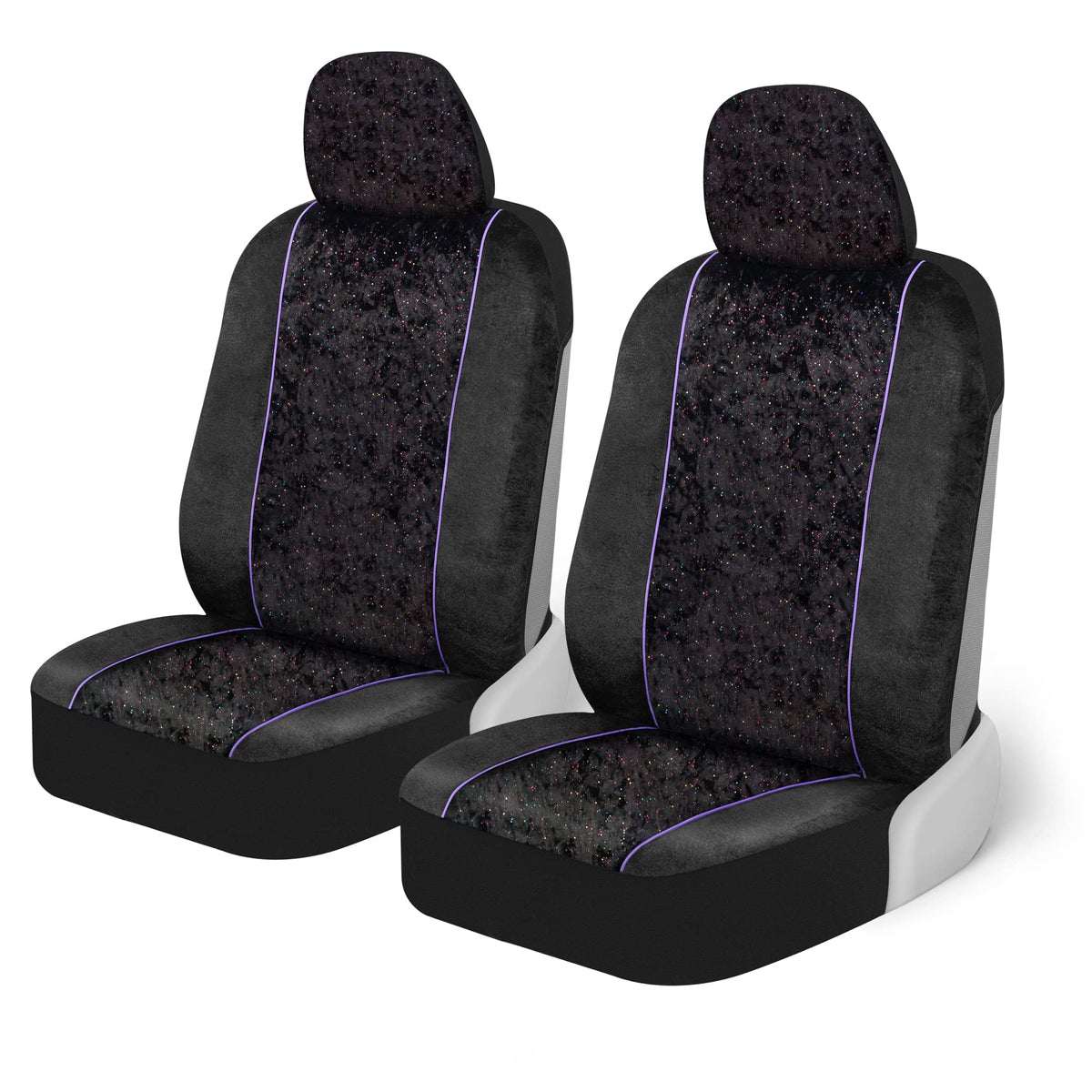 BDK front view showing seat covers and matching headrests, stylish cabin upgrade