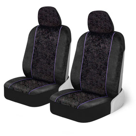 BDK front view showing seat covers and matching headrests, stylish cabin upgrade