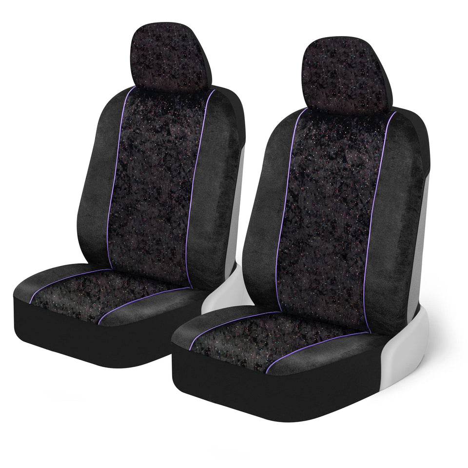 BDK front view showing seat covers and matching headrests, stylish cabin upgrade