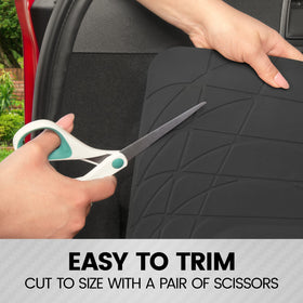 BDK cargo liner installed in SUV trunk demonstrating secure fit