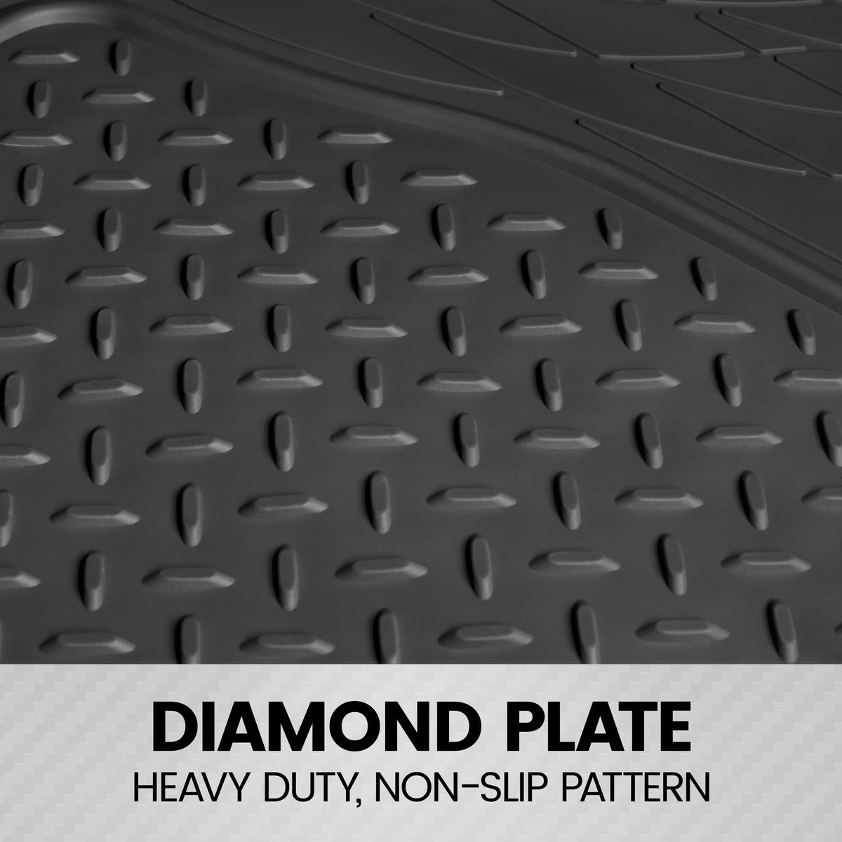 BDK mat edge measured to show 0.25-inch thickness for durability