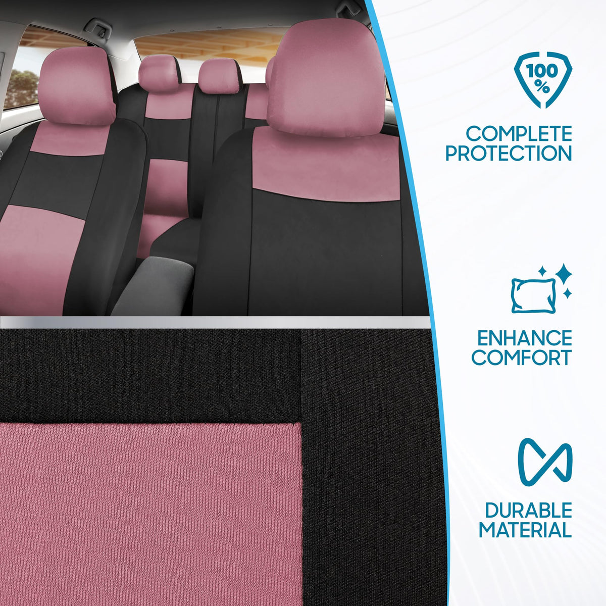 BDK breathable fabric texture close-up promoting airflow and comfort