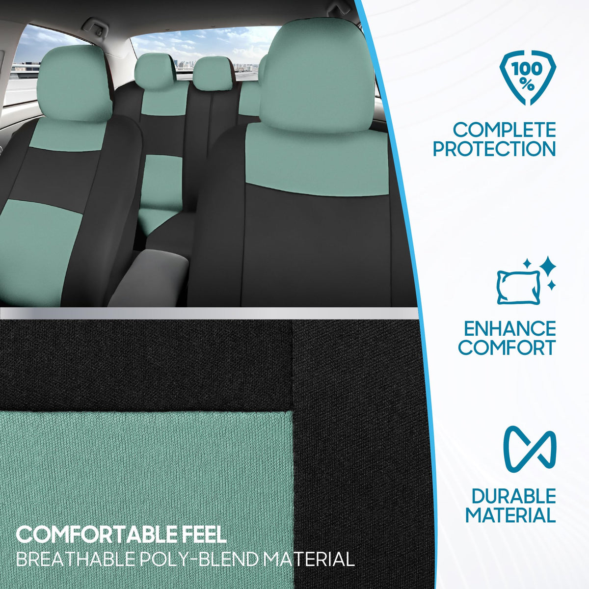 BDK fabric texture breathable poly illustrating airflow and comfort