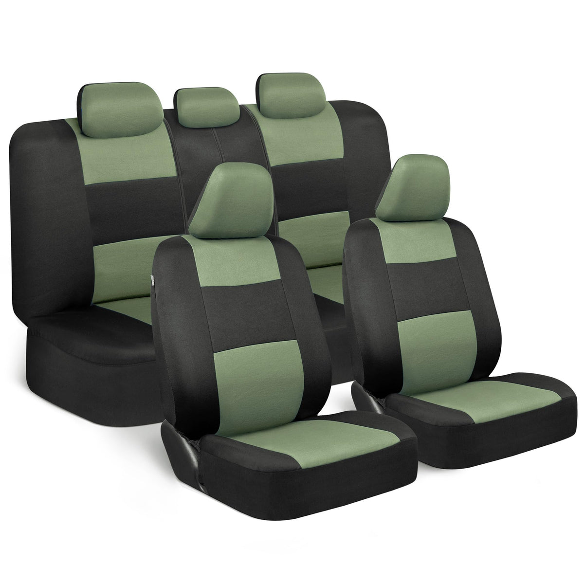 BDK front seat coverage showing snug fit and renewed interior protection