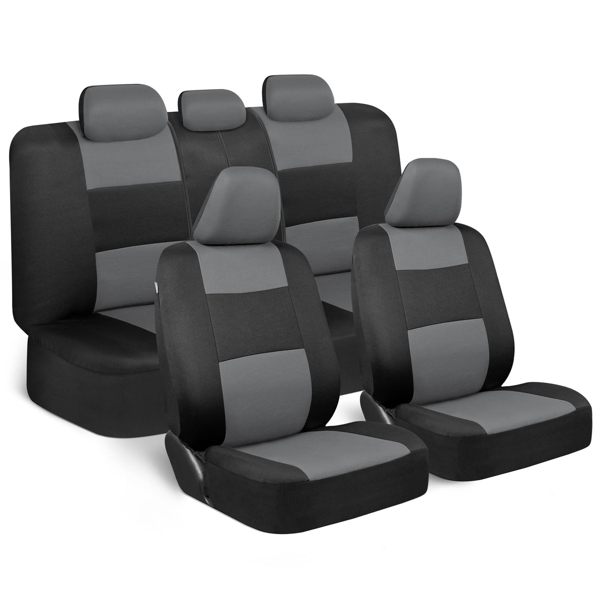 BDK front seat covers full view showing fit and protection