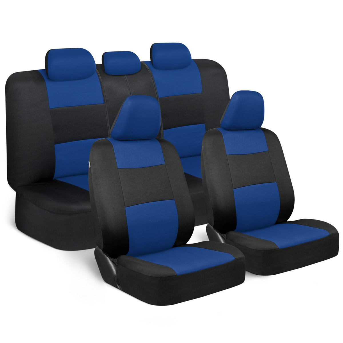 BDK front seat cover full view showing protection and refreshed interior