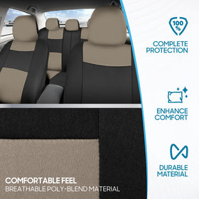 BDK headrest covers and straps showing secure attachment and easy install