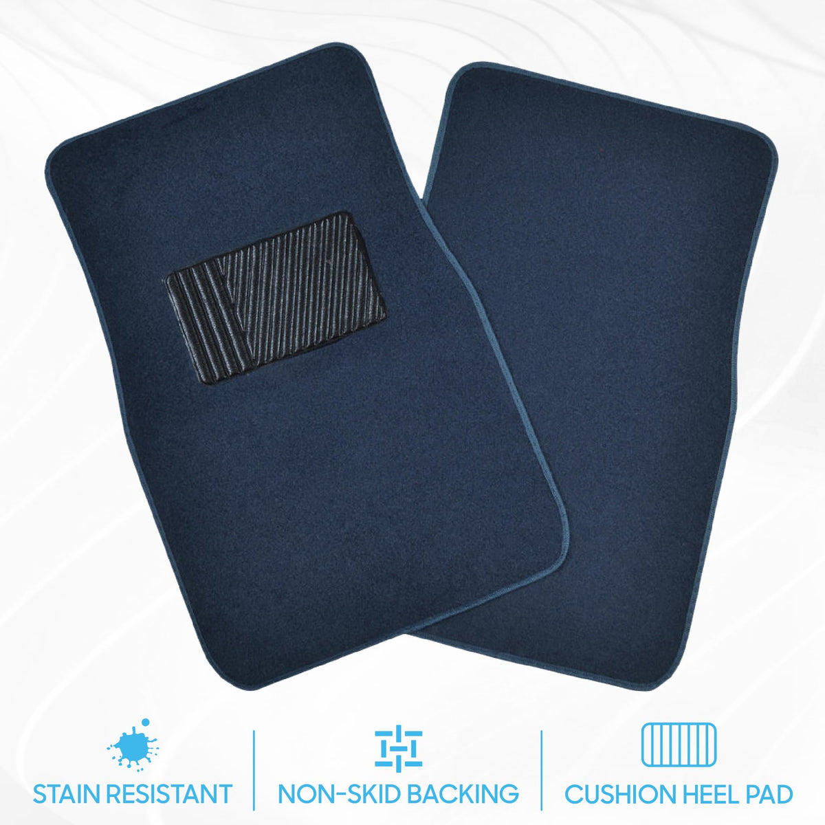 BDK heel pad close detail highlighting reinforced area for durability