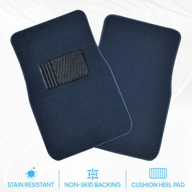 BDK heel pad close detail highlighting reinforced area for durability