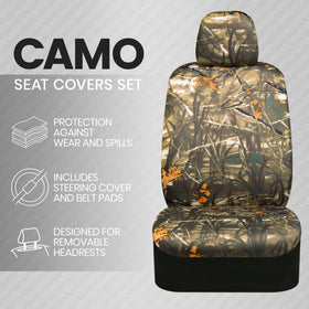 BDK rear bench cover installed offering full-seat protection