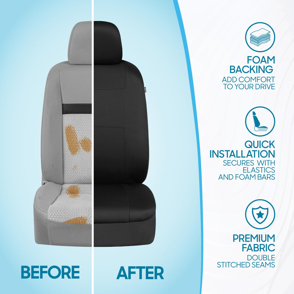BDK installed in an SUV lifestyle shot showing polished cabin upgrade