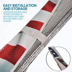 BDK reflective material texture demonstrating heat deflection and UV protection