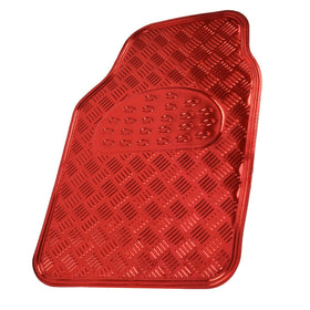 BDK lifestyle dashboard view showing stylish red mats enhancing interior